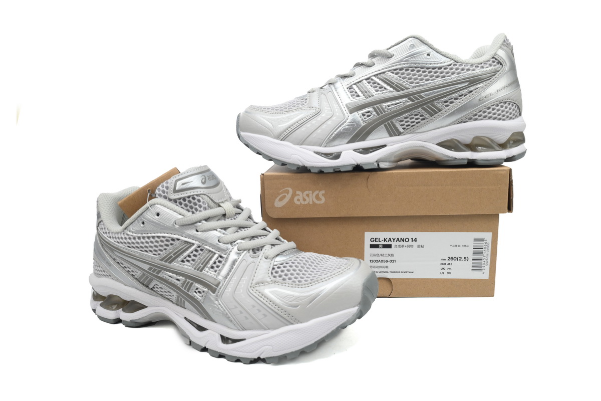 As*ic*s gel-kayano 14 cloud grey (women