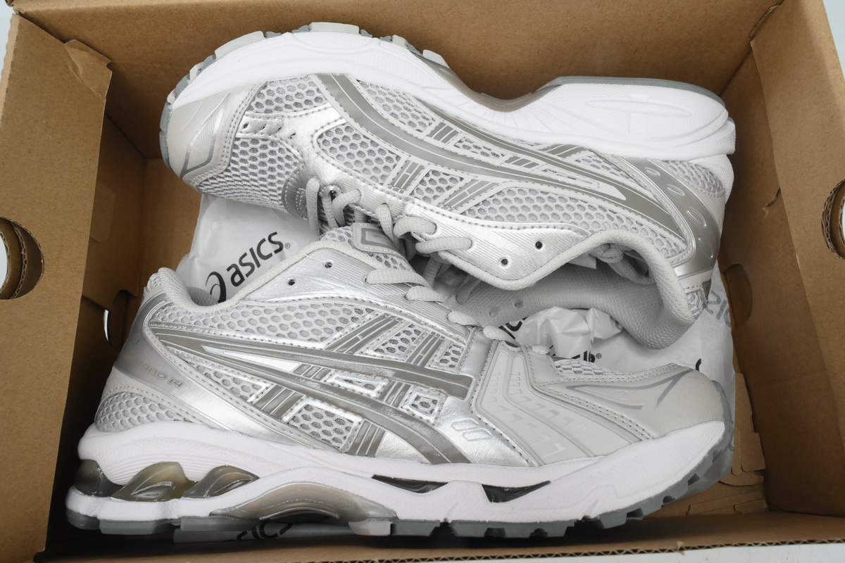 As*ic*s gel-kayano 14 cloud grey (women