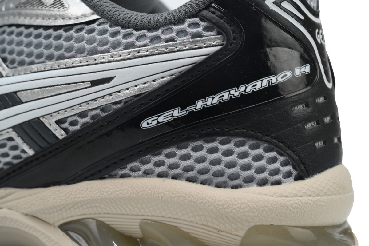 As*ic*s gel-kayano 14 black glacier grey silver 1201a935-001
