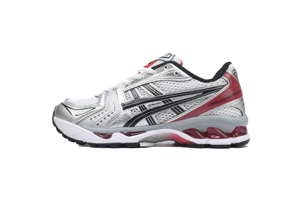 As*ic*s gel-kayano 14 white classic red 1201a019-103