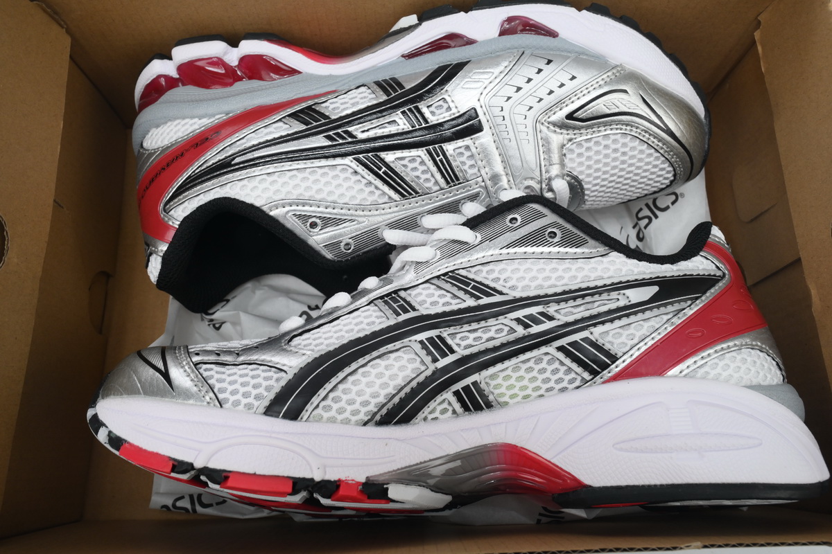 As*ic*s gel-kayano 14 white classic red 1201a019-103