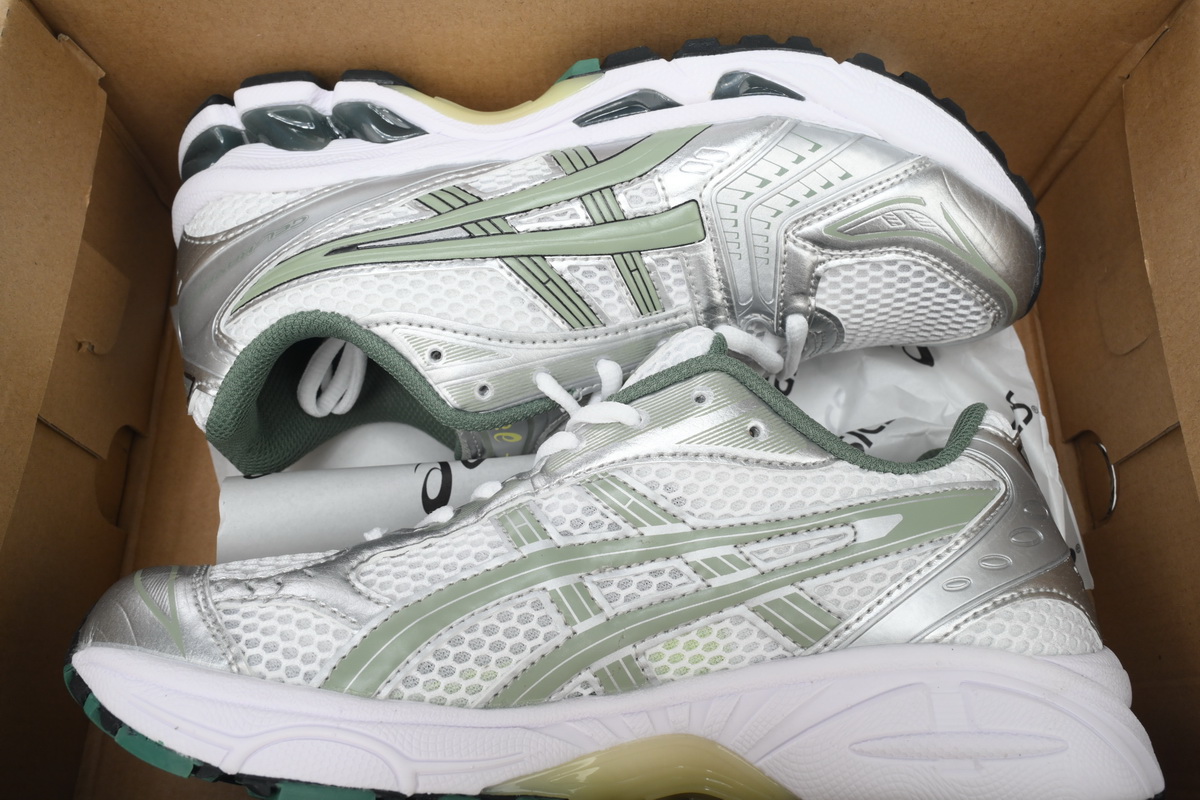 As*ic*s gel-kayano 14 white pure silver slate grey sage 1201a019-107