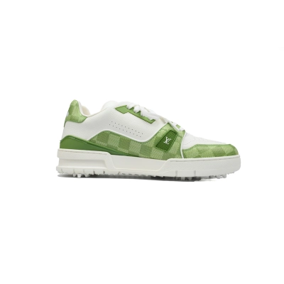 Louis Vuitton by Tyler, the Creator LV Trainer Green Damier  02
