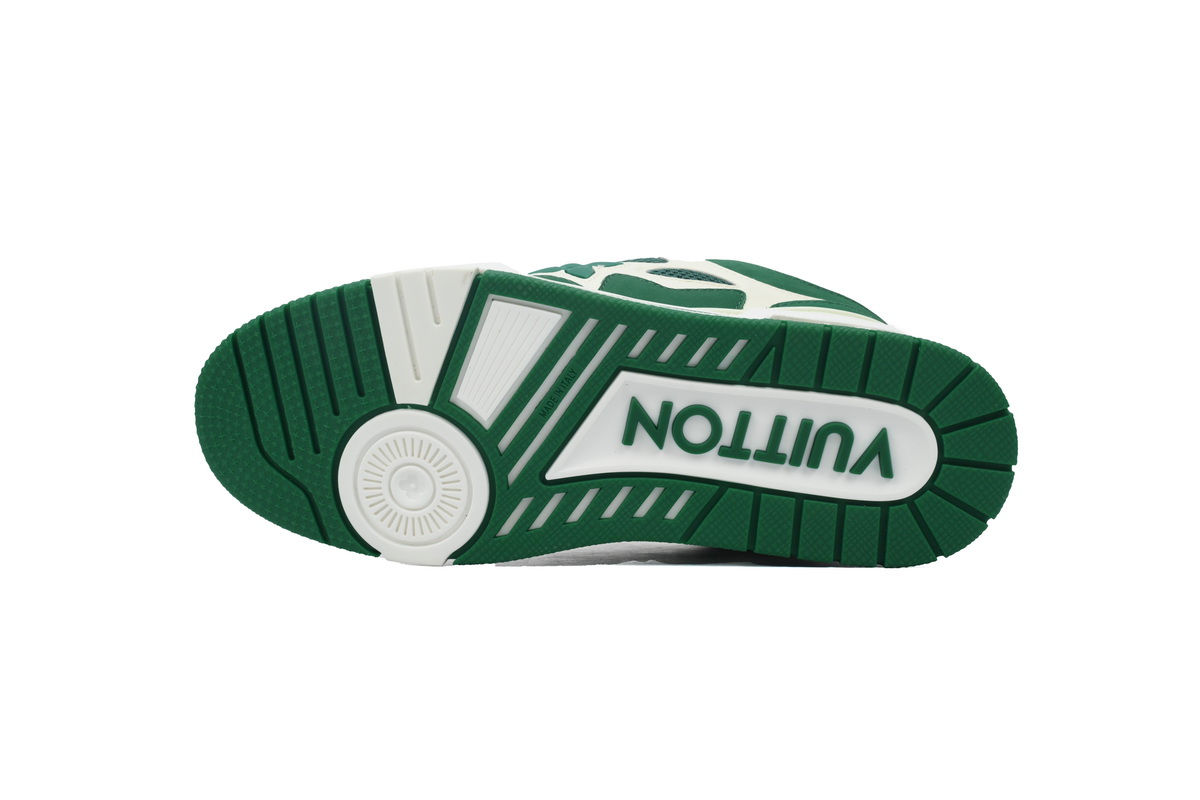 Louis Vuitton LV Skate Sneaker Green White 1AC520 