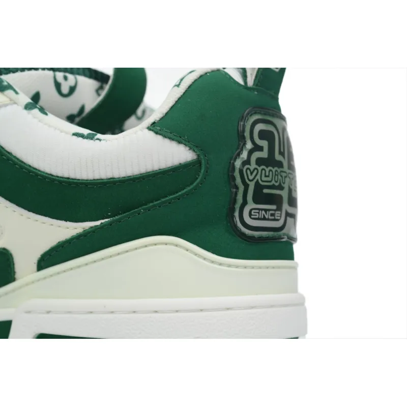 Louis Vuitton LV Skate Sneaker Green White 1AC520 