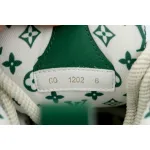 Louis Vuitton LV Skate Sneaker Green White 1AC520 