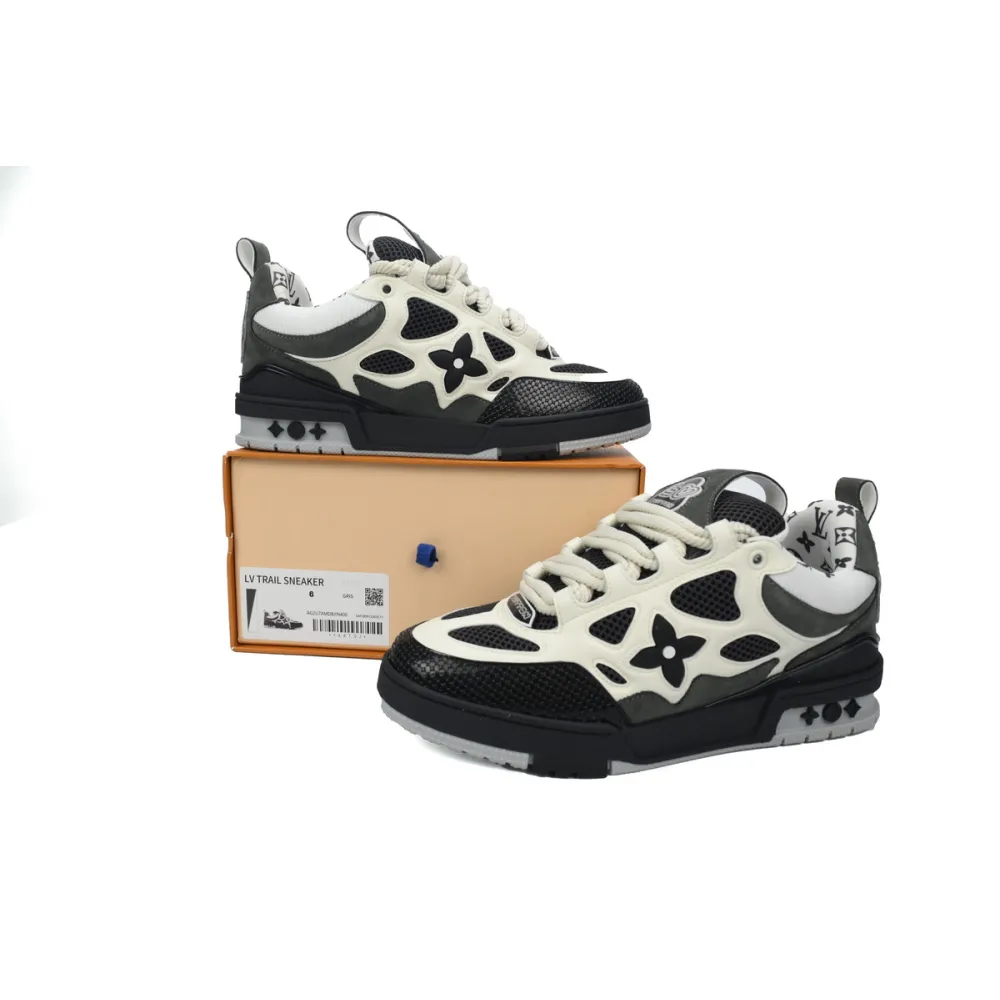 Louis Vuitton LV Skate Sneaker Grey White 1AC52M 