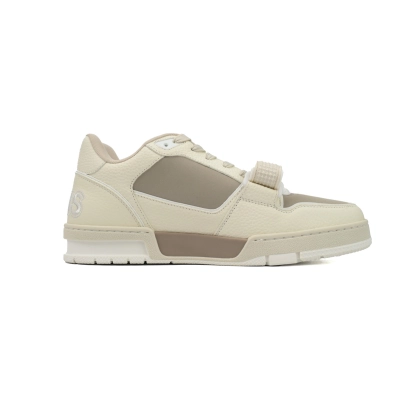 Louis Vuitton LV Trainer Monogram Flower Beige 1ACW44 02