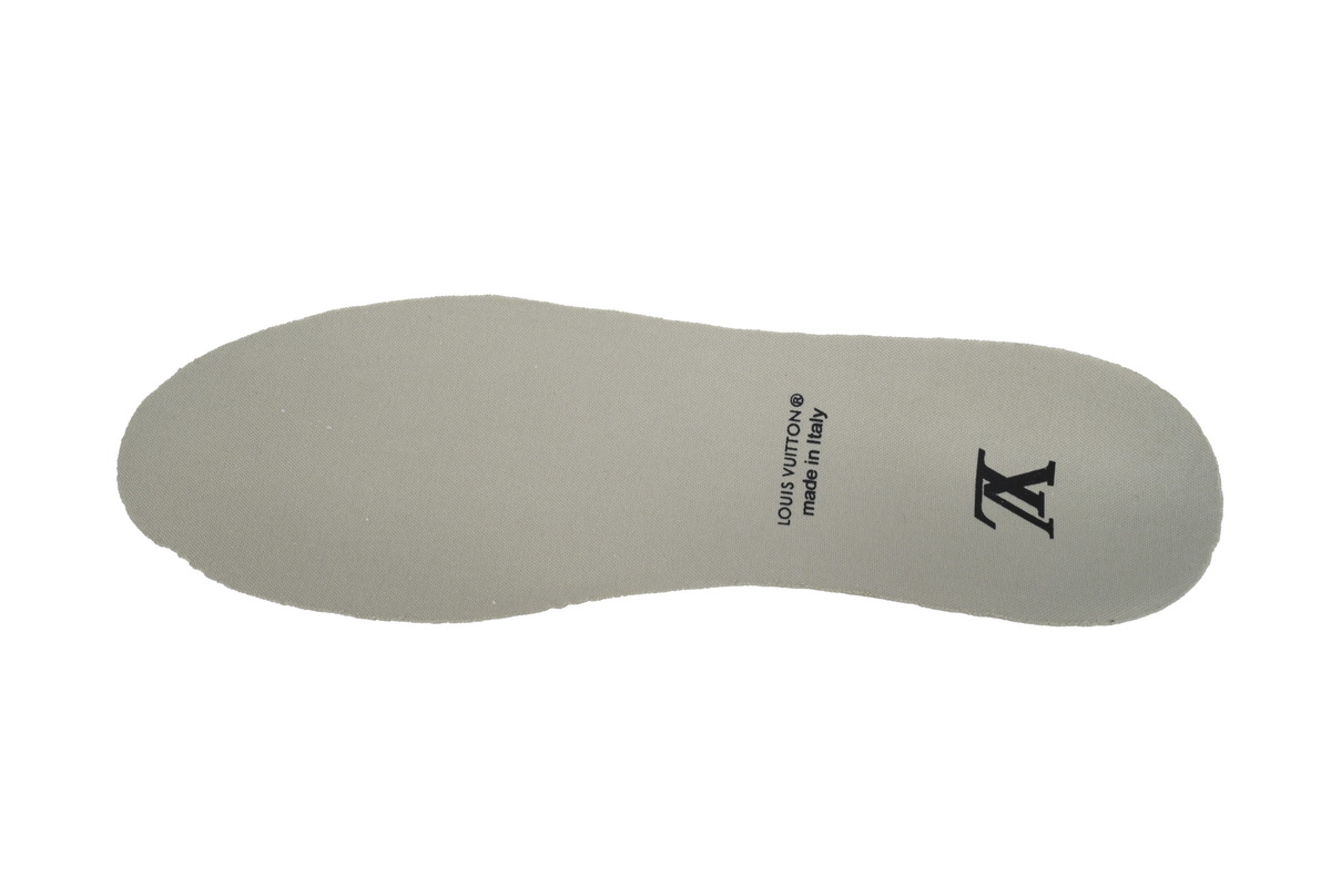 l**is V*t*n lv trainer monogram strap black white green 1ac50f