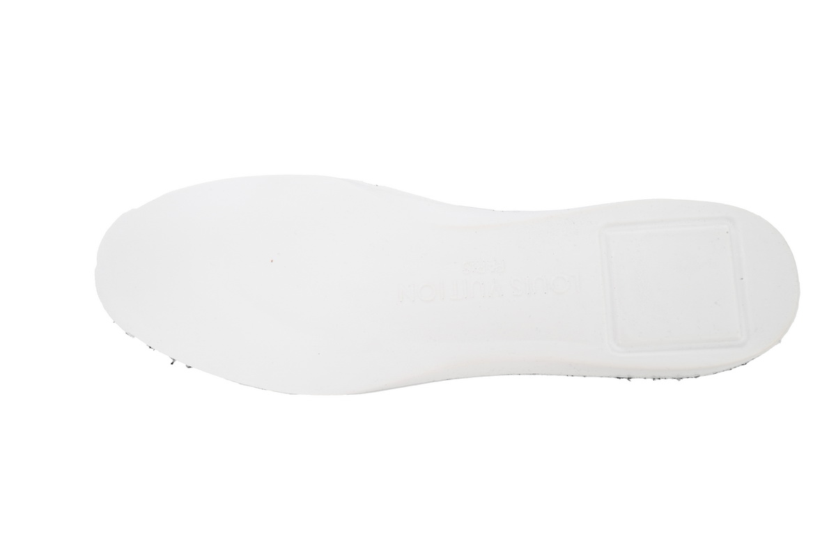 Louis Vuitton LV Trainer White Red Black  1AD7JW