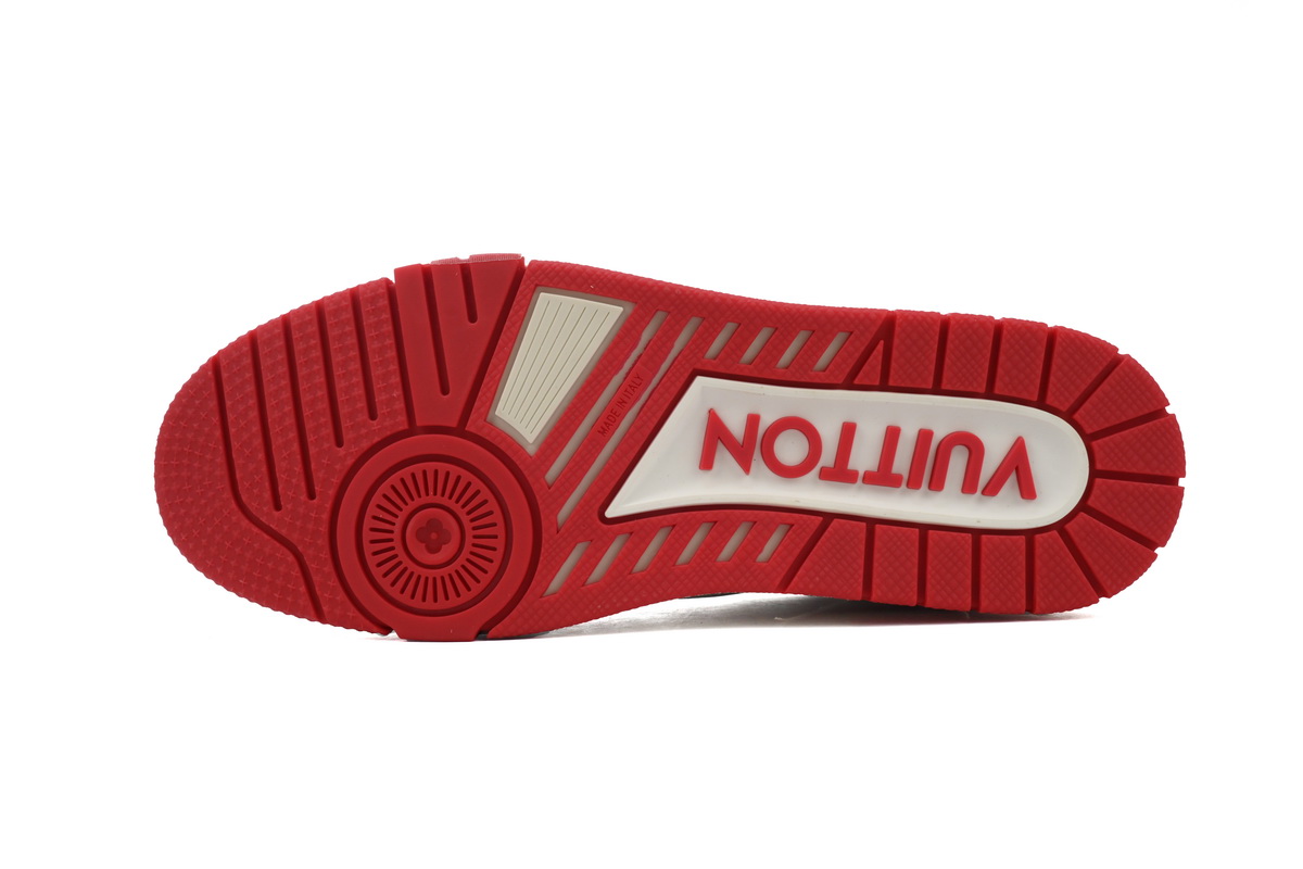 Louis Vuitton Trainer Neon Red MS0241