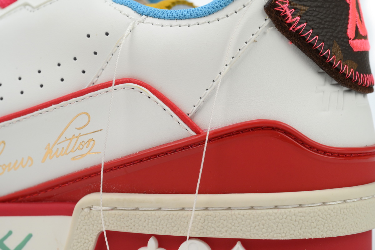 LOUIS VUITTON Trainer Yellow Blue 