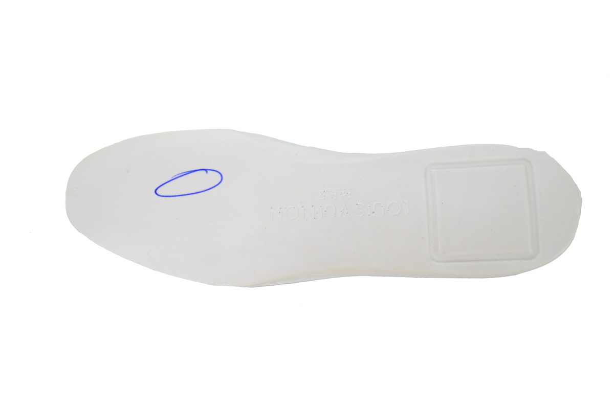 LOUIS VUITTON Trainer Yellow Blue 