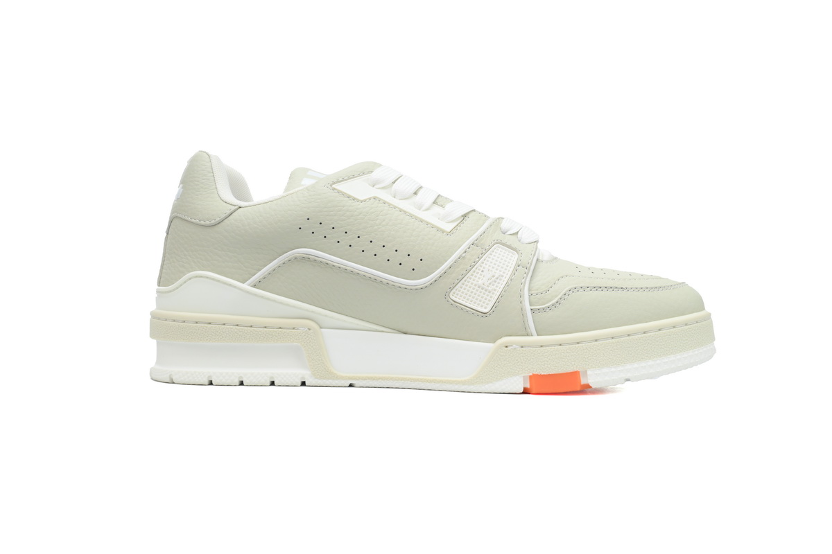  Louis Vuitton Trainer Grey Orange 