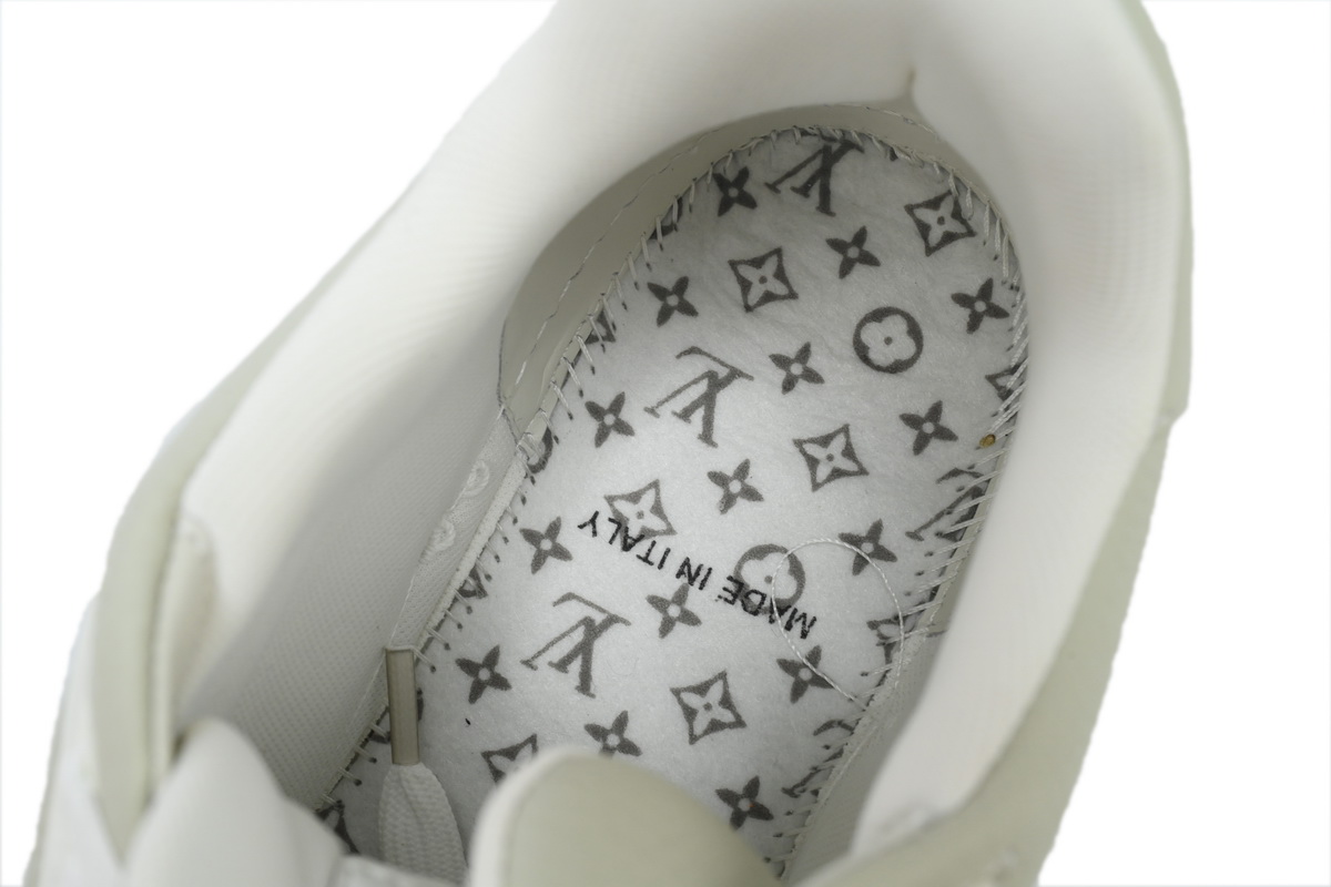  Louis Vuitton Trainer Grey Orange 