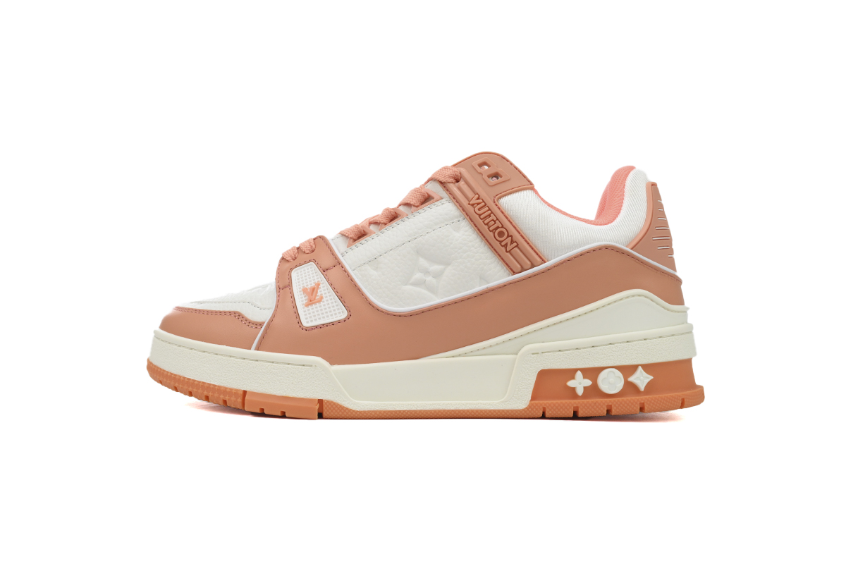  Louis Vuitton Trainer Peach 
