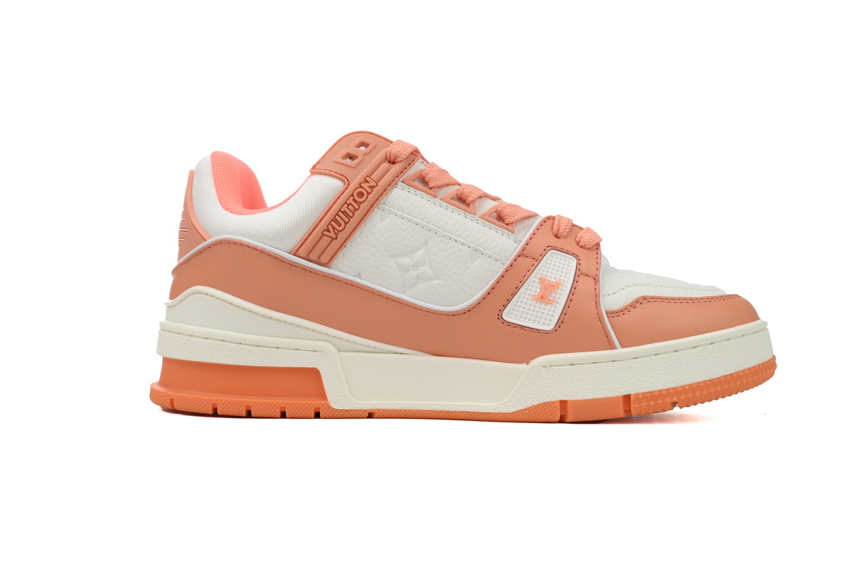  Louis Vuitton Trainer Peach 