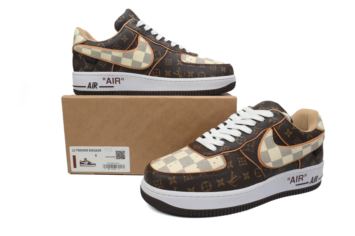  Nike Air Force 1 x Louis Vuitton