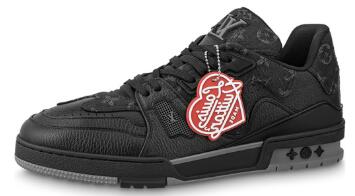 Louis Vuitton LV Trainer x Nigo Black Denim 1A9IPX