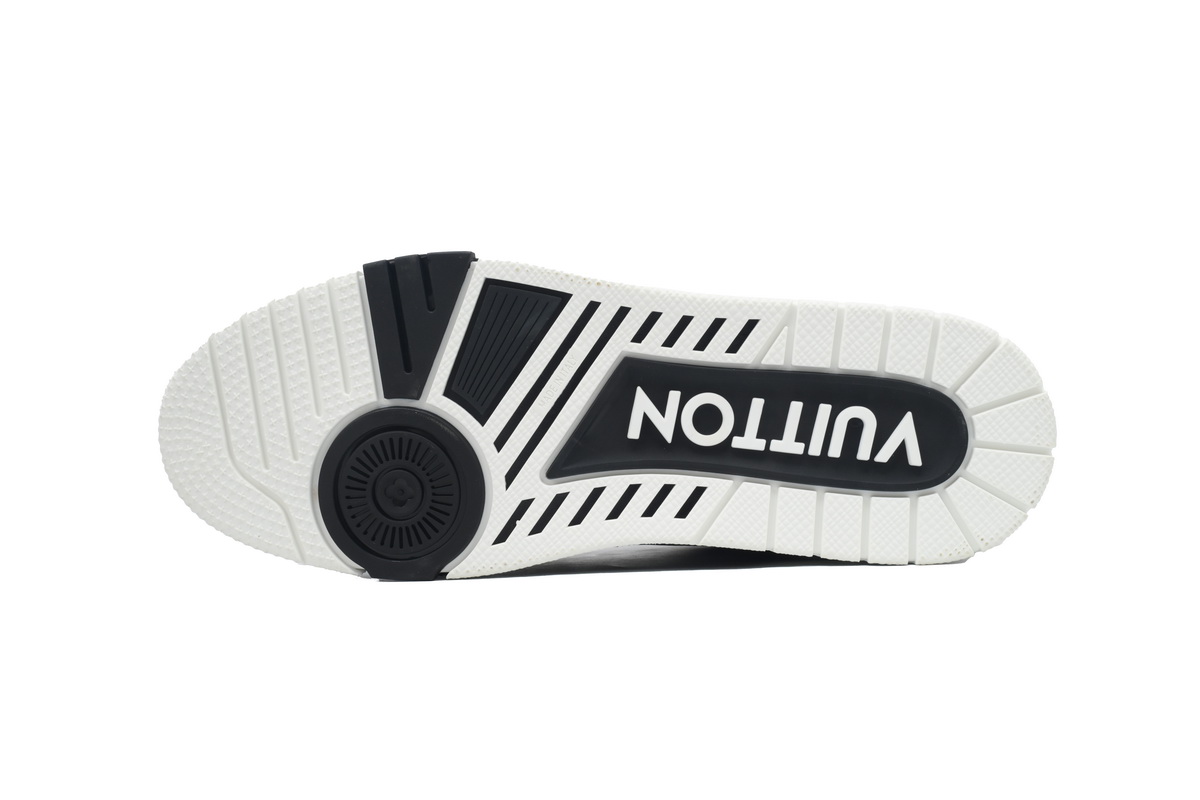 Louis Vuitton LV Trainer Black Grey White 1AAHS2