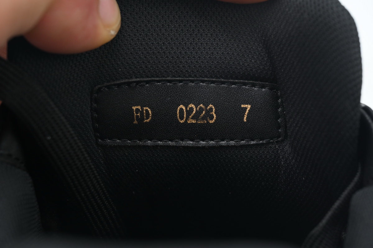 Louis Vuitton LV Trainer Black Grey White 1AAHS2