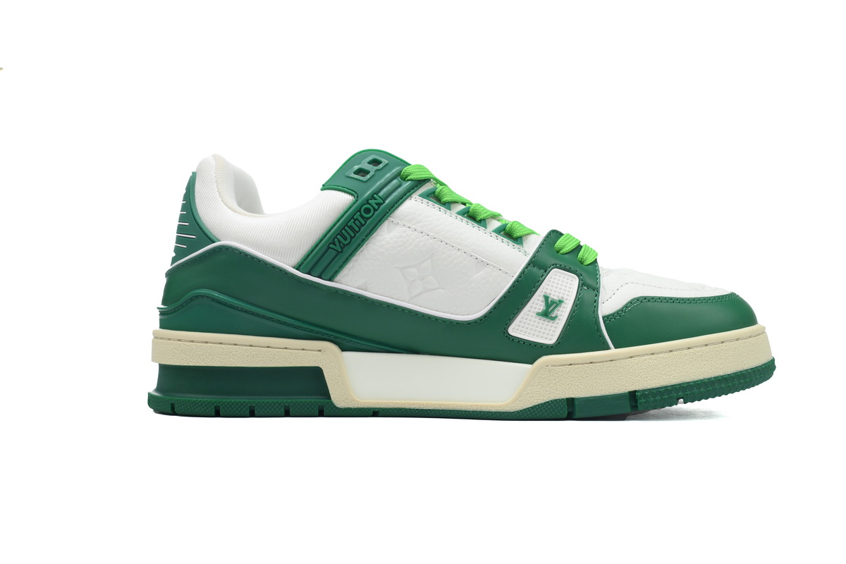 Louis Vuitton LV Trainer Green 1A8127