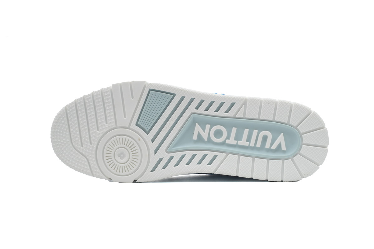 Louis Vuitton Trainer Blue Stripe Monogram 1ABG1L