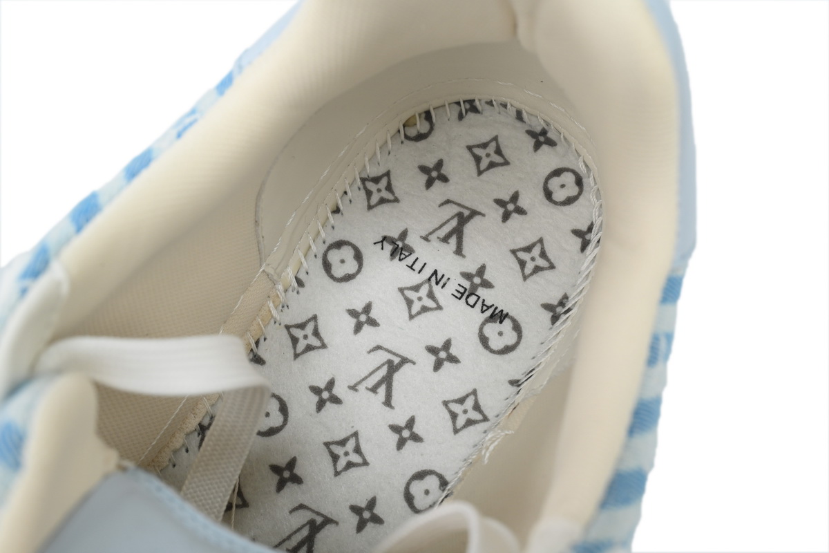 Louis Vuitton Trainer Blue Stripe Monogram 1ABG1L