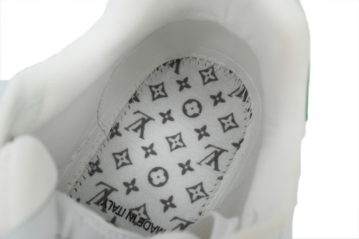 Louis Vuitton Trainer Green Mesh 1A98V1