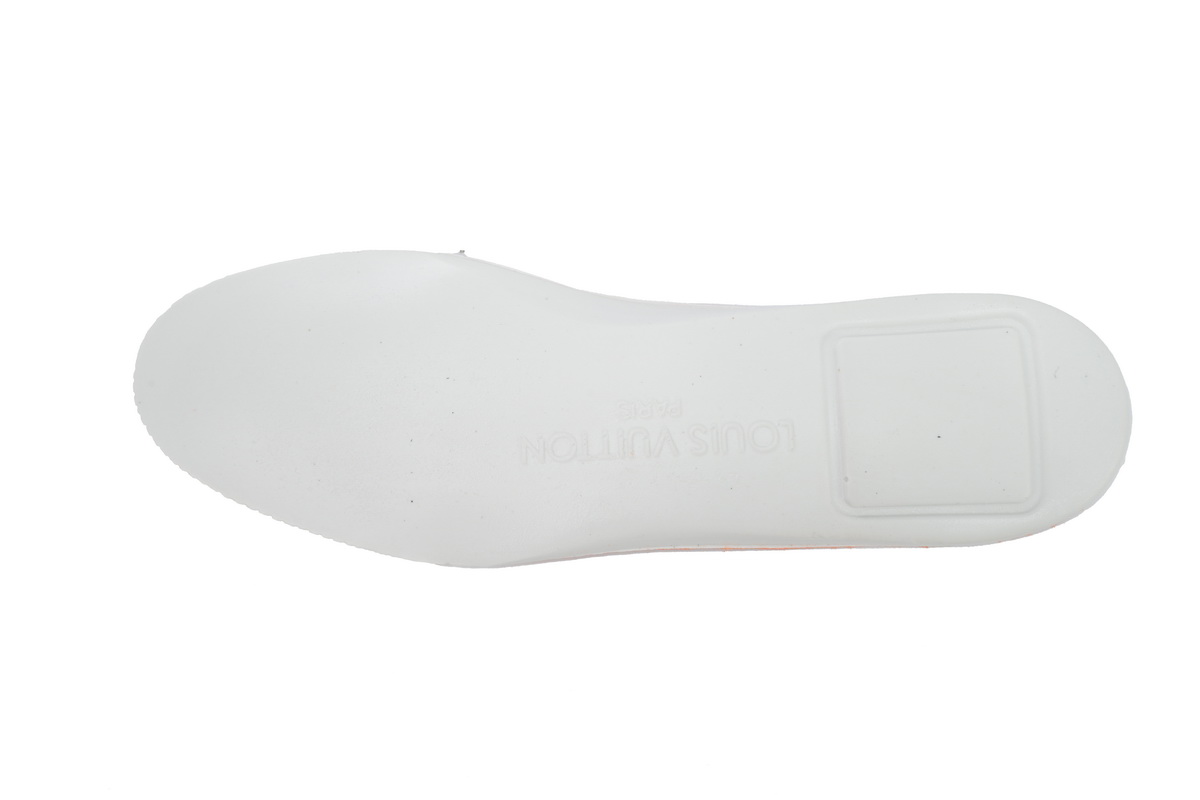 Louis Vuitton Trainer Monogram Denim Orange 1A9ZD6 