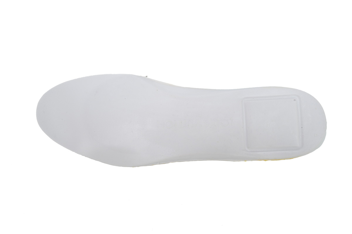 Louis Vuitton Trainer Monogram Denim Yellow 1A9ZBI 