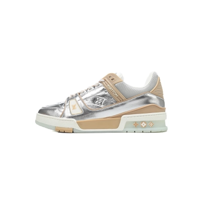 Louis Vuitton Trainer Sliver  01