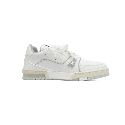 Louis Vuitton Trainer White Grey Signature 1A8WAY 02