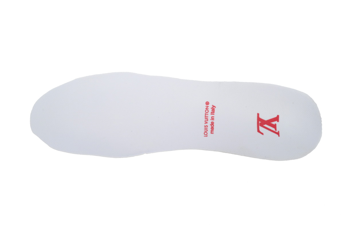 Louis Vuitton Trainer White Orange 