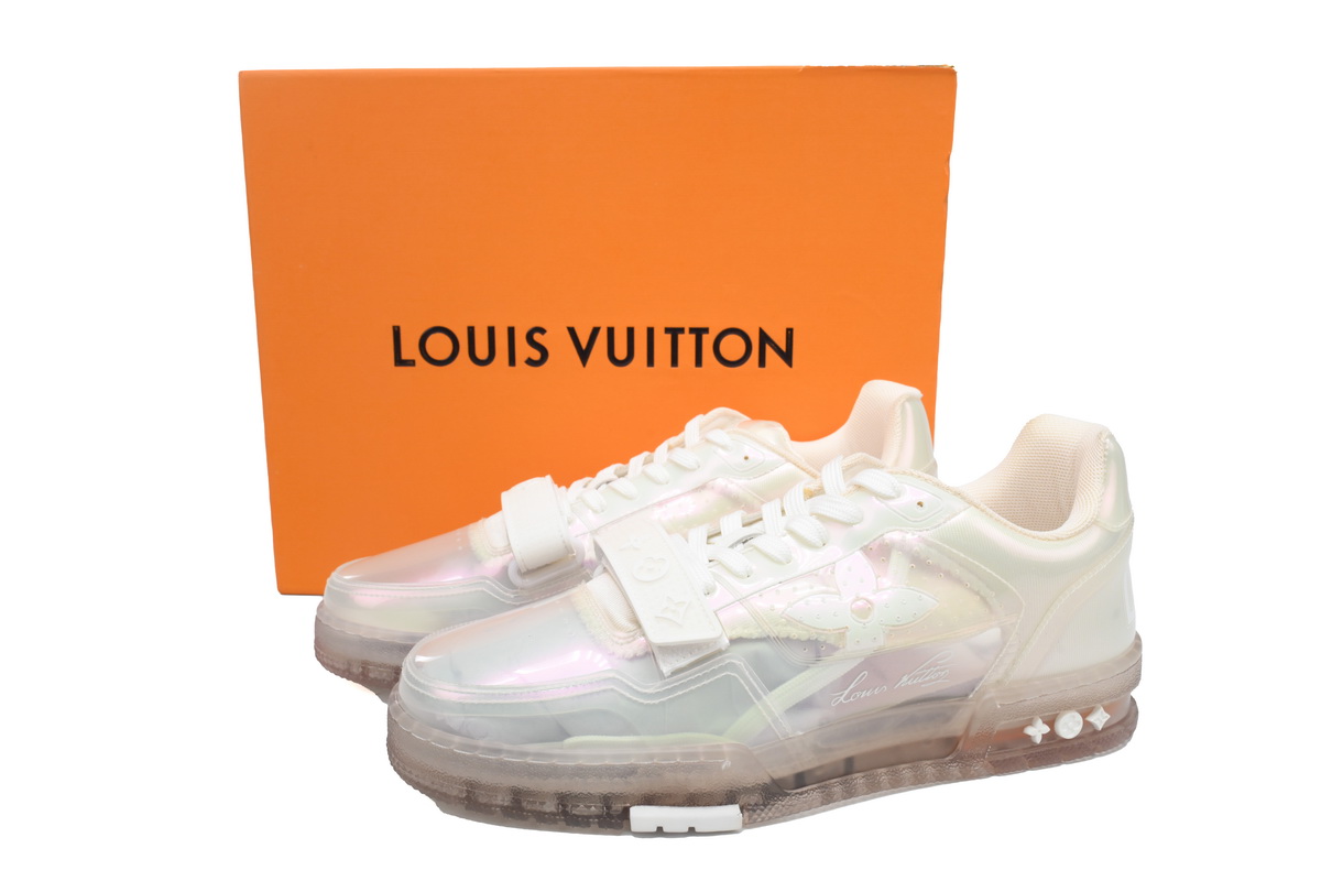 Louis Vuitton Trainer White Transparent 1A98X9