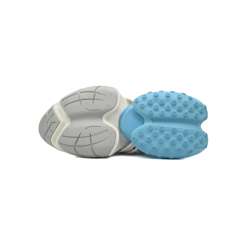BALMAIN Multikolor Buty sportowe White Blue  YM1VJ309