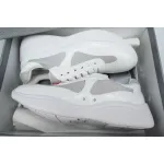 Prada Americas Cup White Silver Red  4E3400_ASZ_F0J36