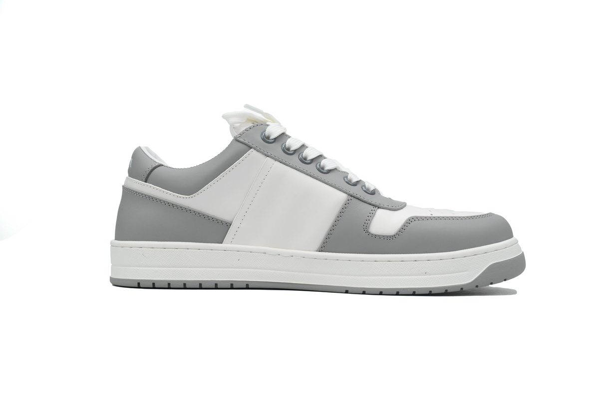 Pra*a downtown low sneakers grey white