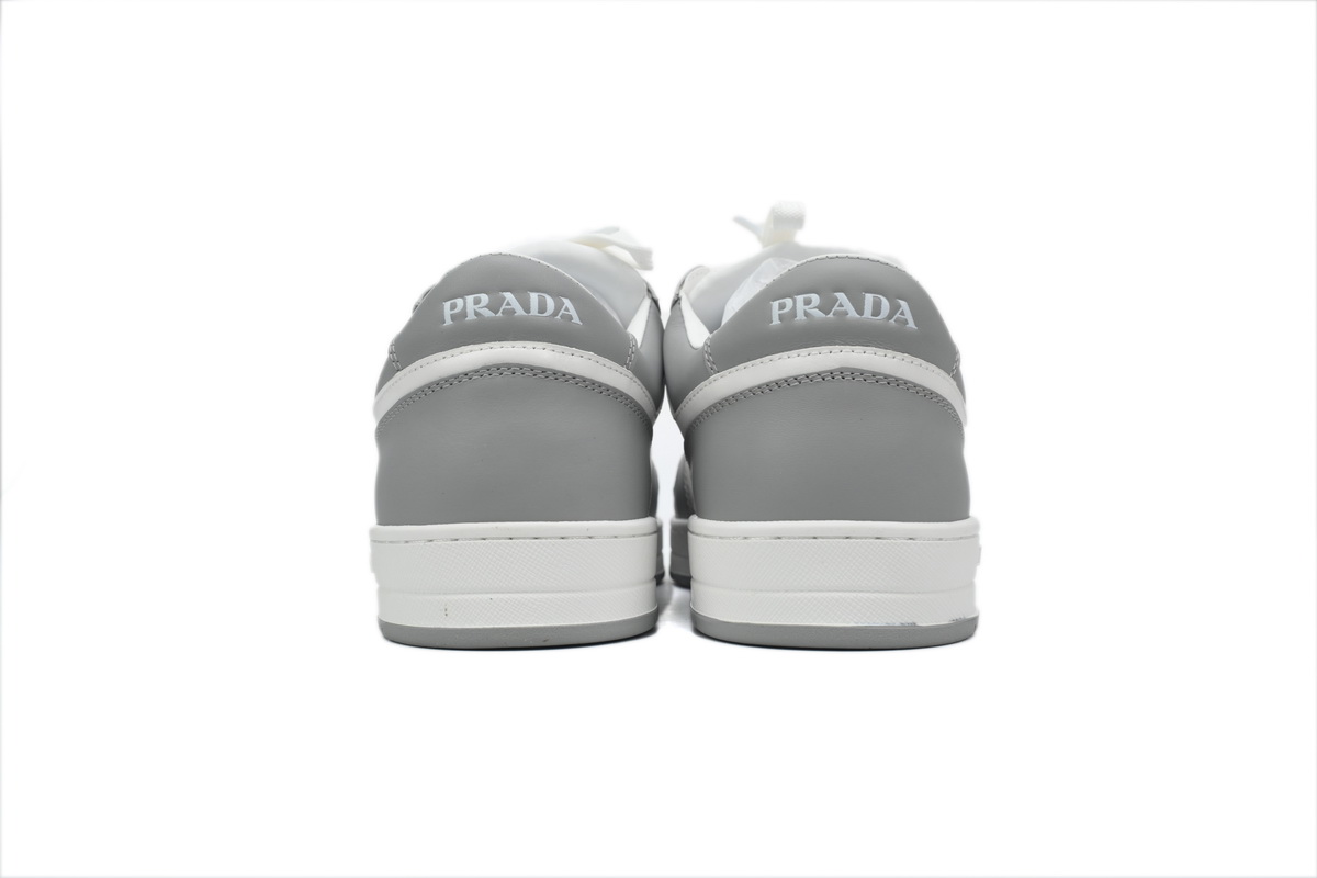 Pra*a downtown low sneakers grey white