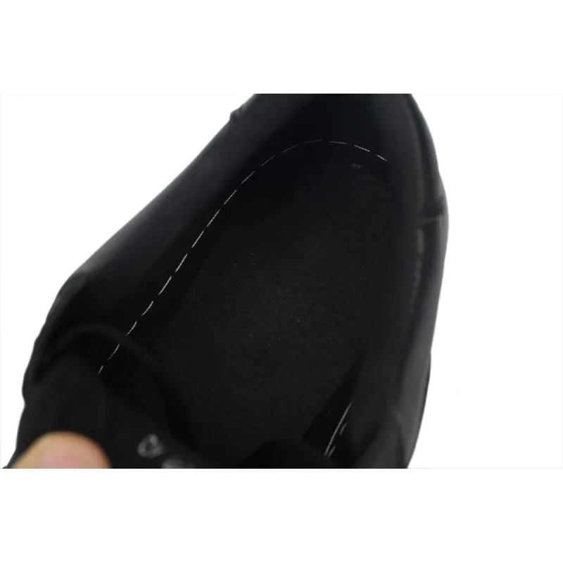 Prada Downtown Low Top Sneakers Leather Black Black White 2EE364_3LJ6_F0002