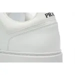 Prada Leather Low-Top Lace-Up Sneakers 'White'