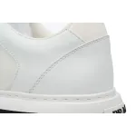 Prada Macro Re-nylon And Brushed Leather Sneakers  white 