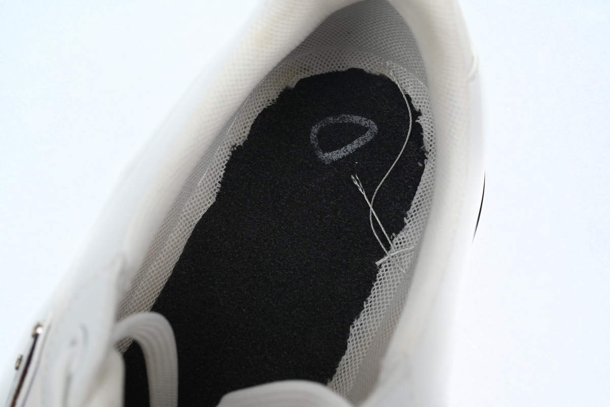 Pra*a macro re-nylon and brushed leather sneakers white