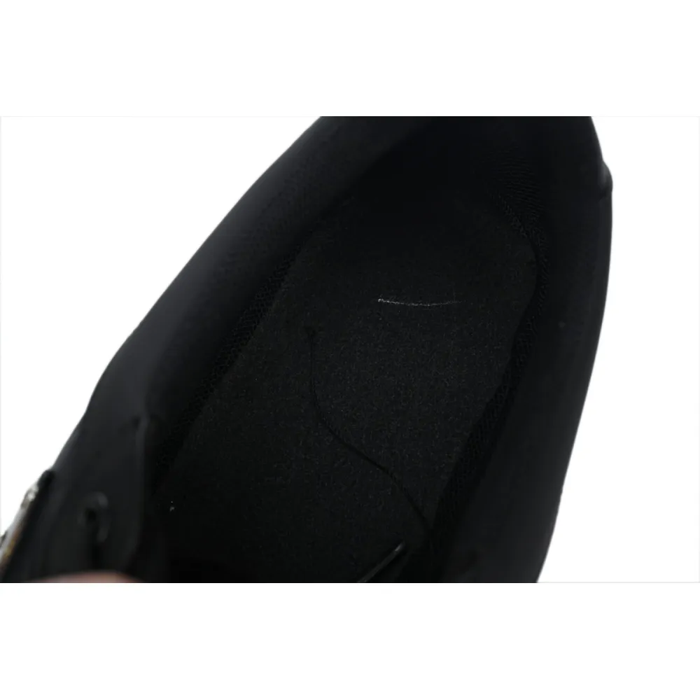 Prada Macro Re-nylon And Brushed Leather Sneakers Black