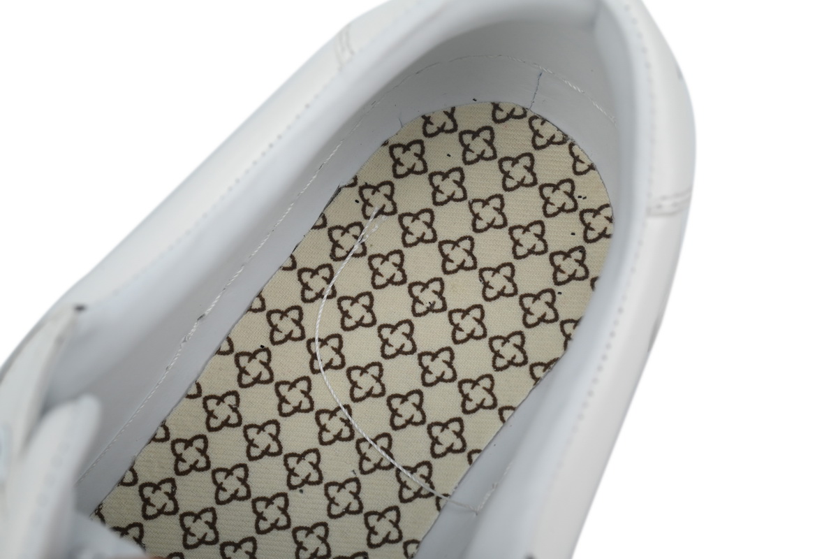 Pra*a voluminous sneakers leather white black 2ee378_3lj6_f0964