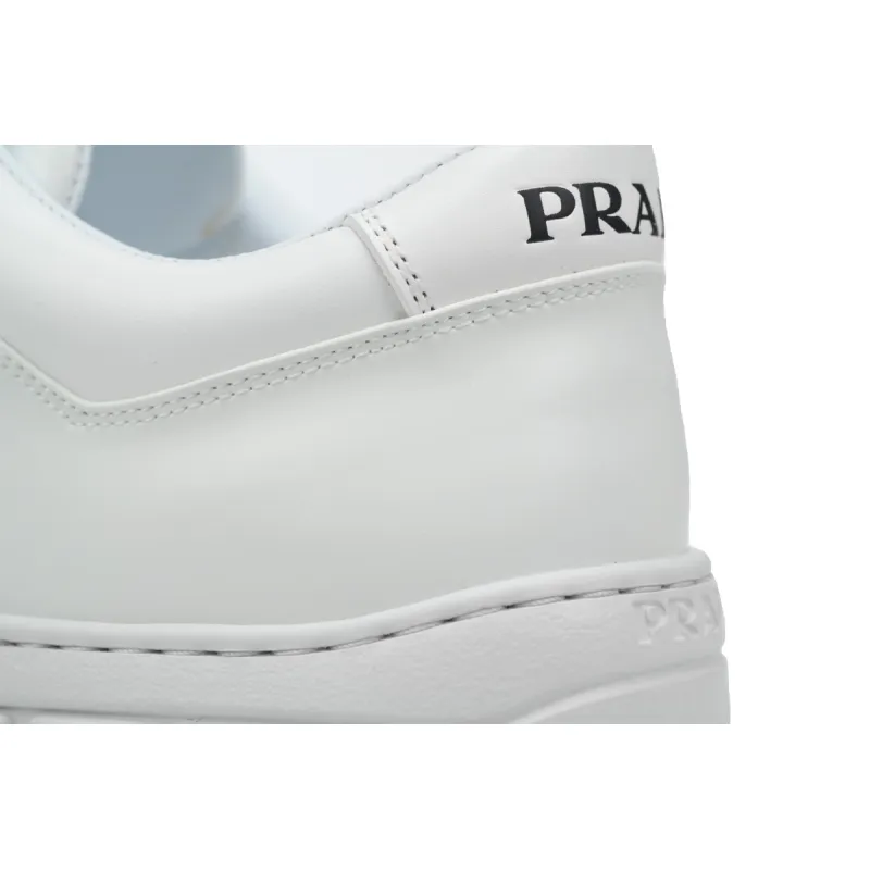 Prada Voluminous Sneakers Leather White White  2EE378_3LJ6_F0009