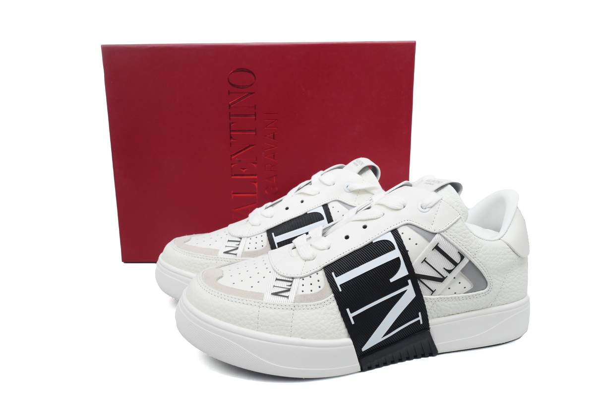 Valentino Garavani VL7N Sneaker Low Top White Black Grey YS0C58WRQ_24P