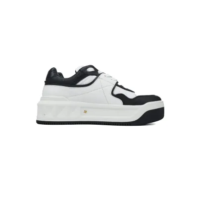 Valentino One Stud Low-Top White Purple Black  XY2S0E71-NWM-Z32 02