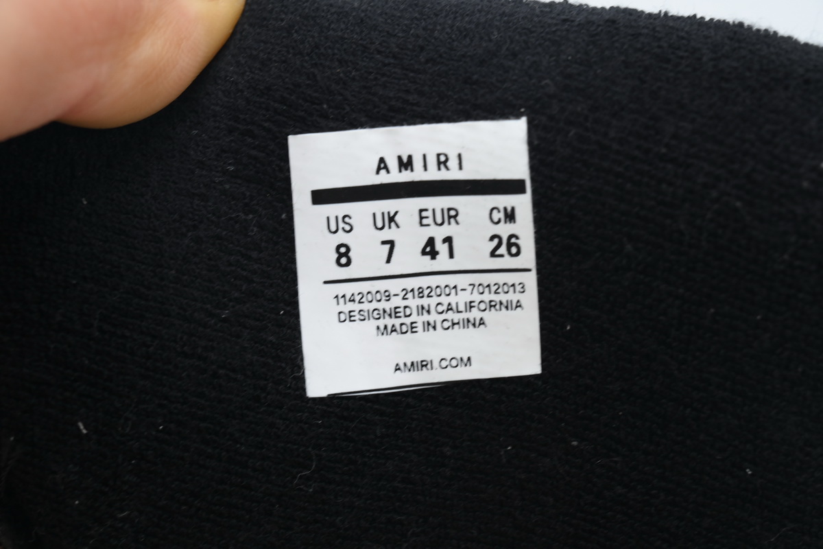 AMIRI MA-1 White Black  PF23MFS010-111