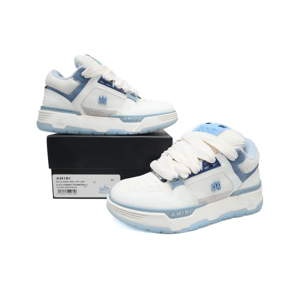 AMIRI MA-1 White Blue SS23MFS012-123